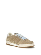 Fendi Match suede Sneakers - Lightecru+Whi Mar.Sc