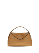 Toteme T-lock Handbag - Tan