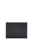 Balenciaga Leather Card Holder - Black