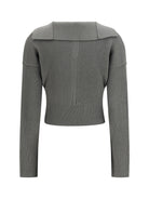 Rick Owens Euca Virgin Wool Sweater with V neck