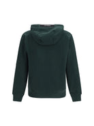 C.P. Company Diagonal-weave cotton fleece Hooded Sweatshirt - Ponderosa Pine