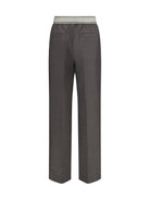 Versace Wool and mohair Pants - Cold Grey