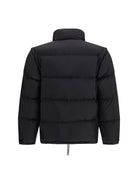 Prada Puffer Jacket Re-Nylon with Triangle Logo - Black