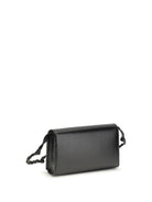 Jil Sander Tangle Wallet with shoulder strap - Black