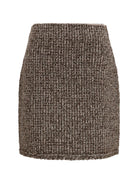 Fabiana Filippi Tweed Mini Skirt - Ebony