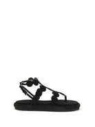 Pierre Hardy Suede Sandals - Suede Calf Black