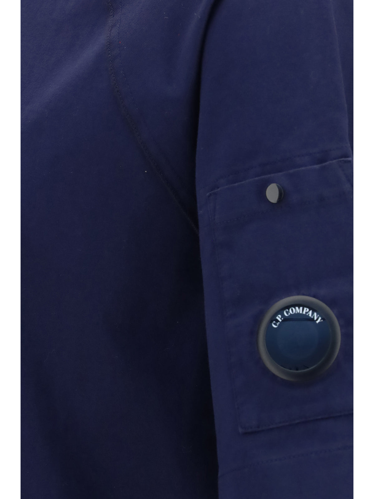 C.P. Company 30/2 mercerized cotton jersey short-sleeve T-shirt - Peacoat