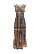 Zimmermann Mahon long Dress - Dark Blue Paisley