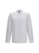 Hugo Boss Black Regular-fit linen Shirt - White