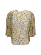 Marant Étoile Floma_haut/top - Light Yellow/Ecru