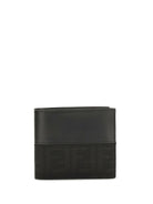 Fendi FF jacquard bifold Wallet - Black