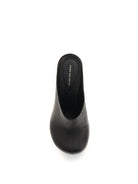 Dries Van Noten Leather Mules - Black