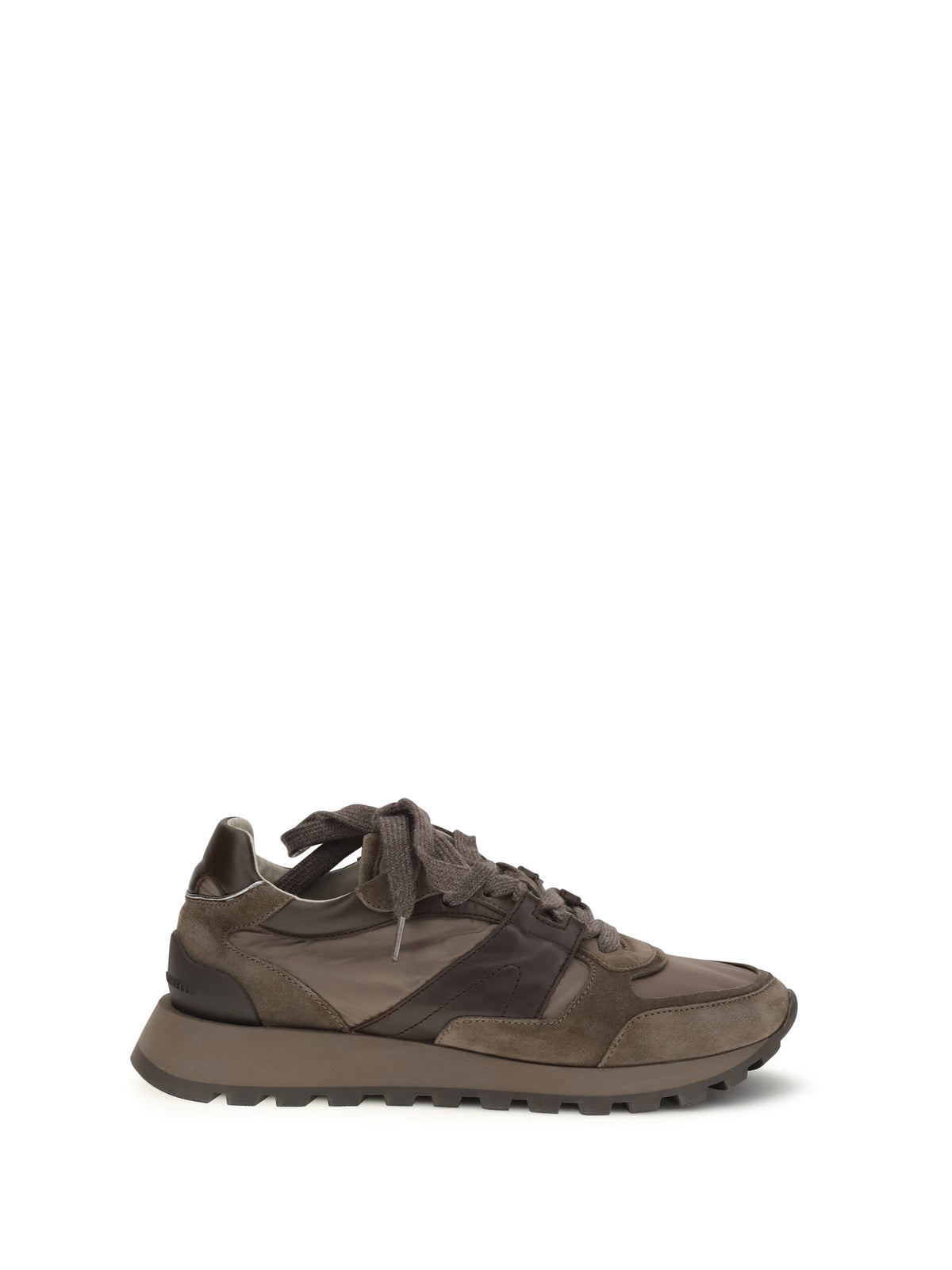 Brunello Cucinelli Suede Sneakers - Peat