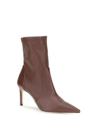 Stuart Weitzman Power Ankle Boots - Brownstone