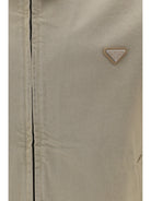 Prada Denim Blouson Jacket - Sand