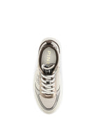 Pinko Alba leather Sneakers - Mirror Ivory