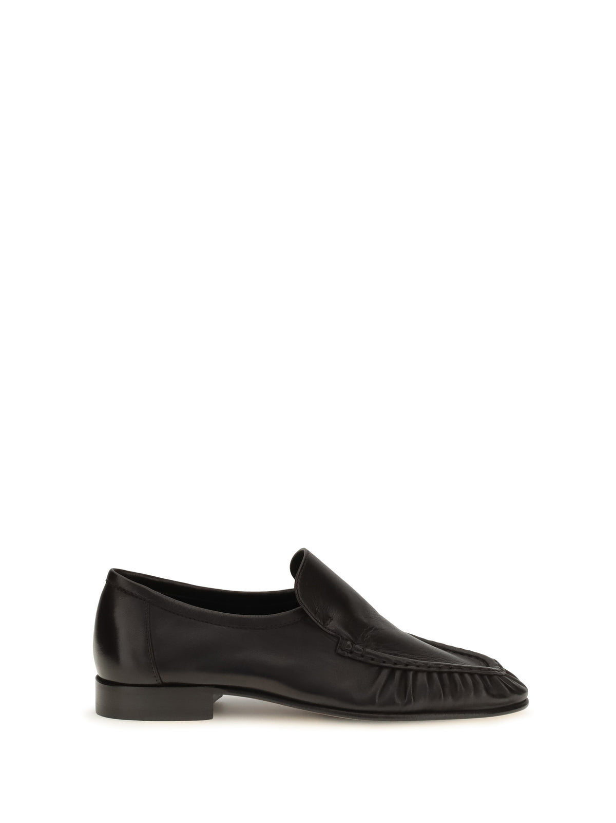 The Row Two Loafers - Lacquer Brown