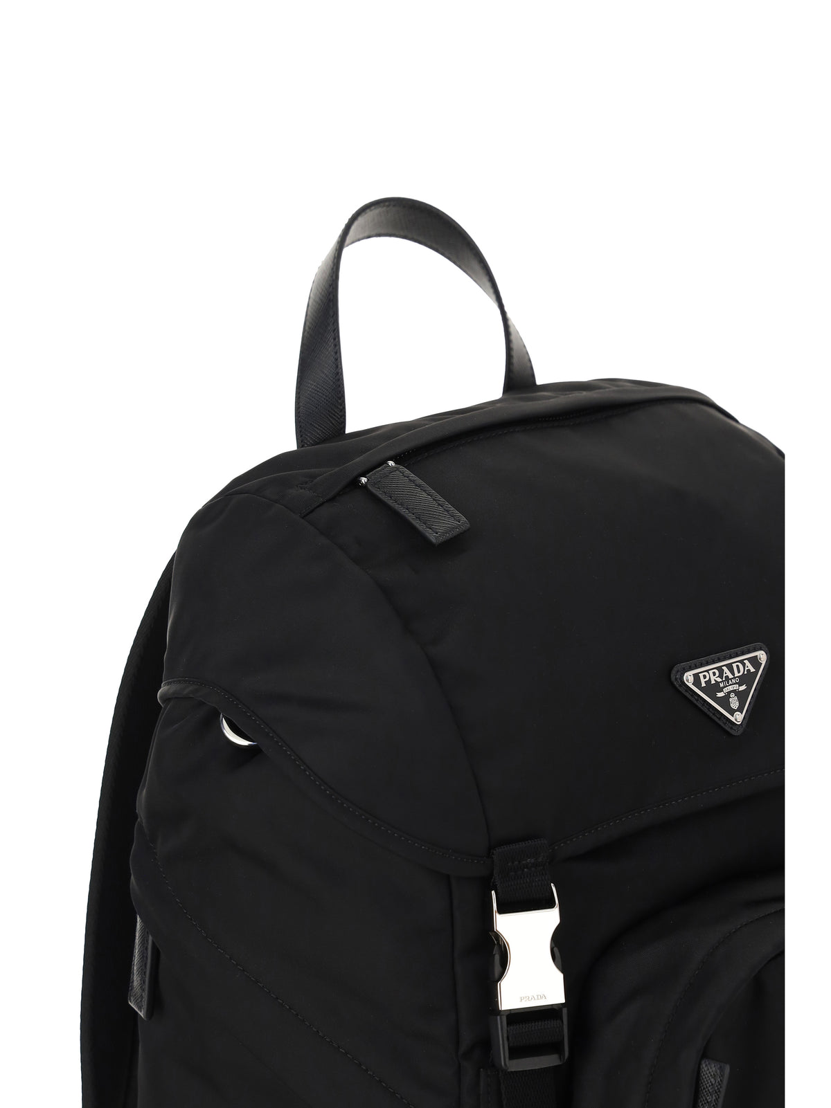 Prada Re-Nylon Backpack - Black