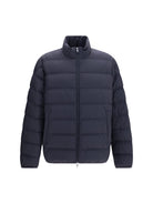 Moncler Baudinet short Down Jacket - Navy