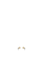 Phoebe Philo Droplet Stud Earrings - Gold