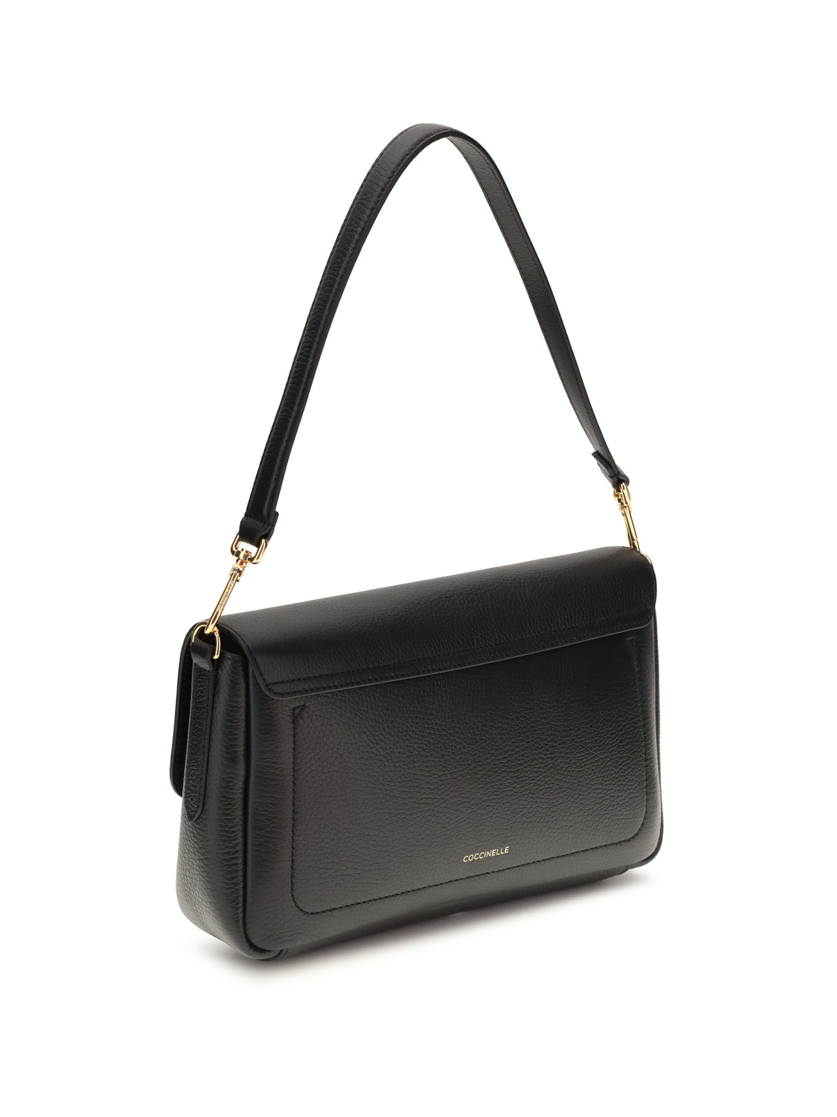 Coccinelle C-Me Lock medium Shoulder Bag - Noir