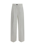 Toteme Tailored cotton Pants - White