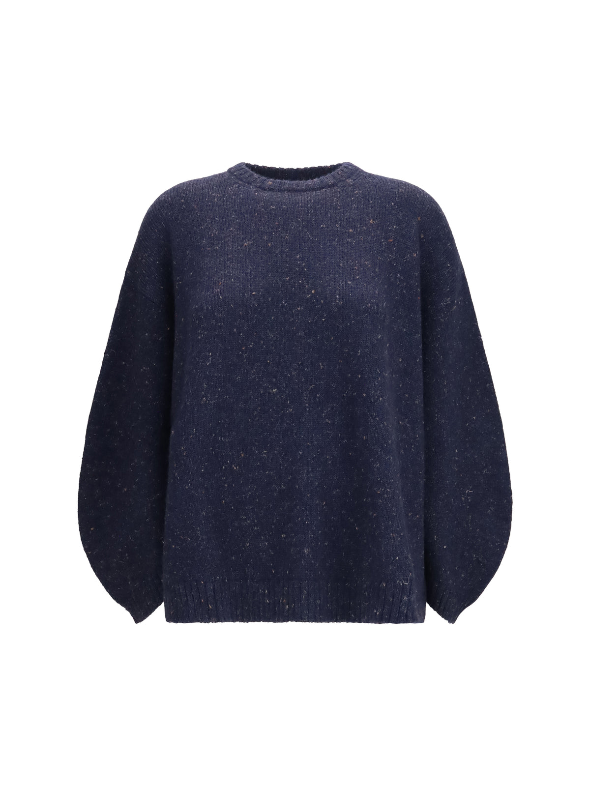 Fabiana Filippi Bouclé yarn Sweater with lurex - Blue Notte