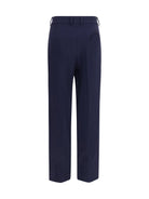Blazé Milano Alcanara Fox lightweight wool Pants - Navy
