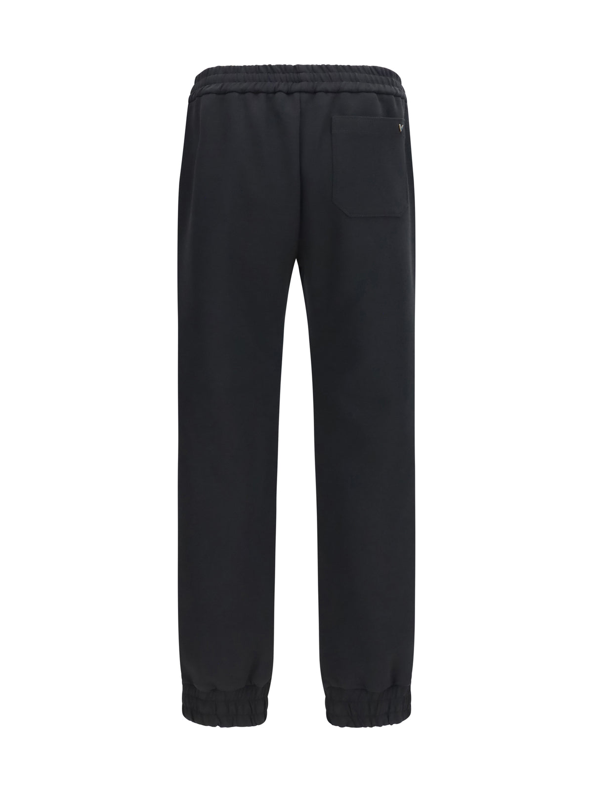 Valentino Cotton Sweatpants - Black