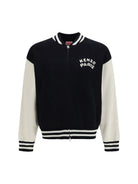 Kenzo Kenzo Paris Emblem Varsity Cardigan - Black