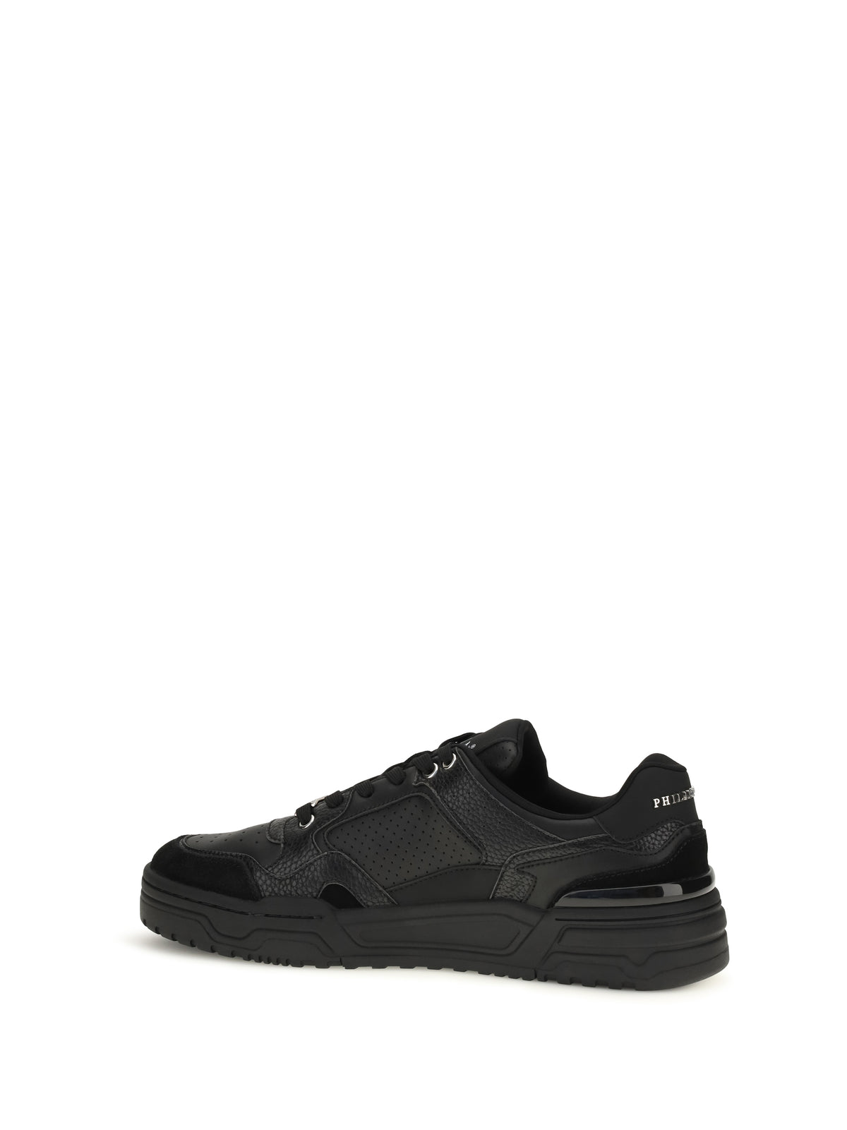 Philipp Plein Predator V2 Low Top Sneakers - Black/Black