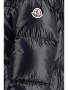 Moncler Harfang long Hooded Down Coat - Black