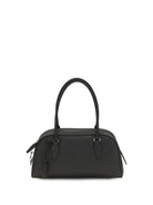 The Row Small E/W India Handbag - Black Ans