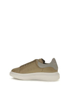 Alexander McQueen Leather Sneakers - Sand/Stone