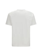 Dolce & Gabbana Cotton T-shirt with patch - White Ottico