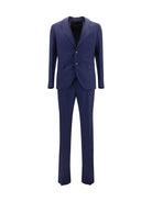 Lardini Wool Suit with double-breasted Jacket and vest - 351-33