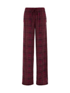 Ermanno Scervino Relaxed Tailoring check satin Pants - St. Check P