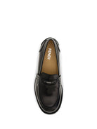 Fendi Ateneo calfskin Loafers - Black