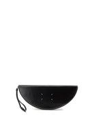 Maison Margiela Halfmoon leather Clutch Bag - Black