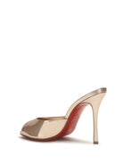 Christian Louboutin Me Dolly Mules - Leche/Lin Leche