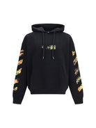 Off-White Spray Arrow Hoodie - Black