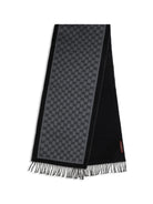Gucci GG jacquard wool Scarf - Flanner/Black