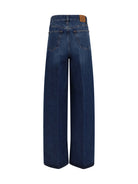 Toteme Wide-leg denim Jeans - Dk Blue