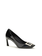 Roger Vivier Patent leather Trompette Pumps - Black