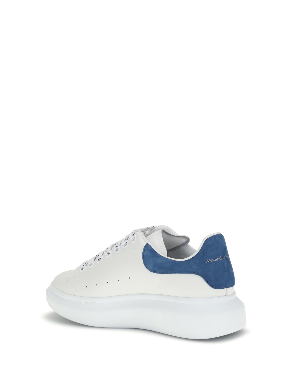 Alexander McQueen Leather Sneakers - White