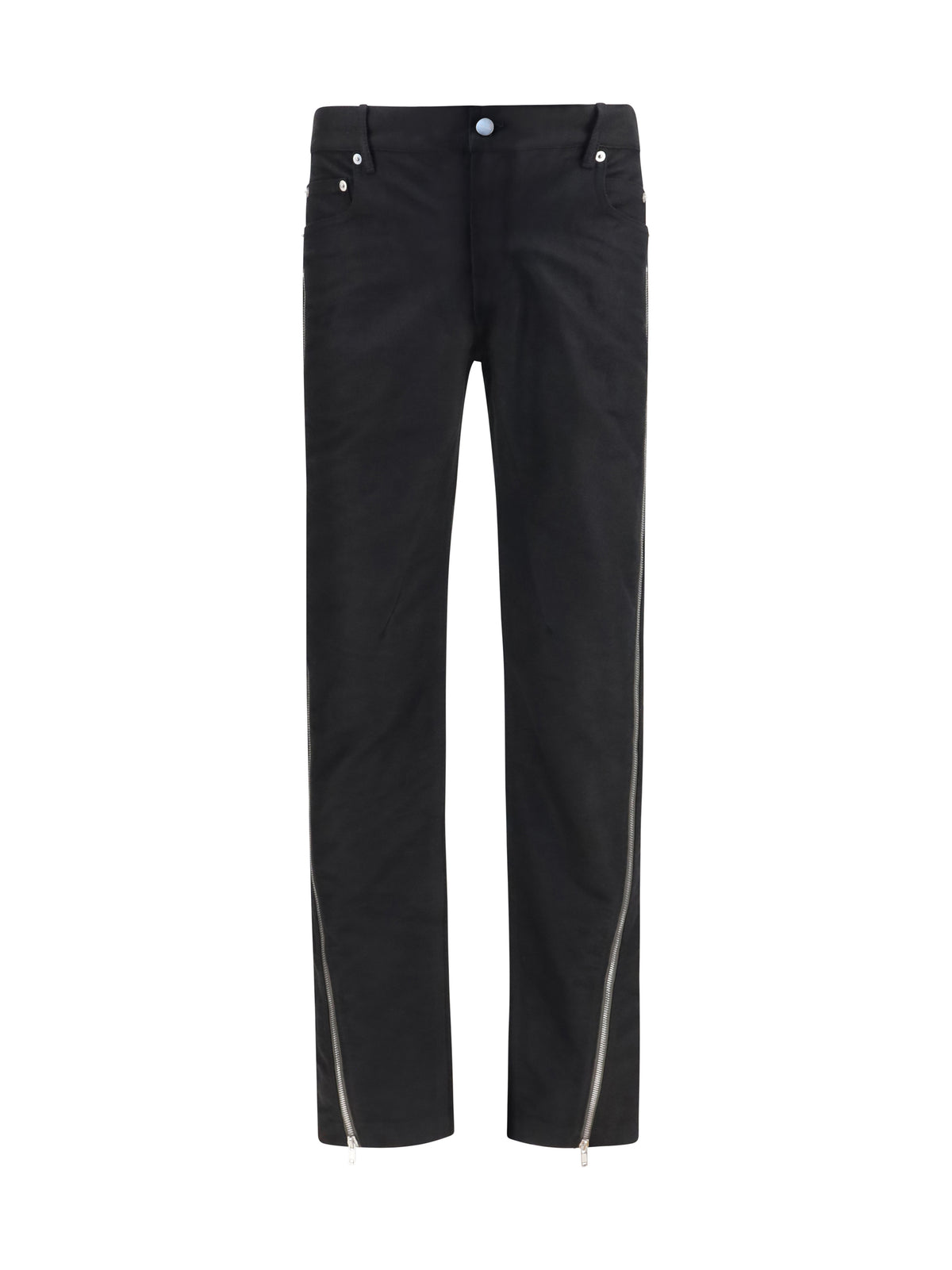 Rick Owens Vega Jeans with side zip - Black