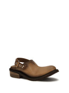 Miu Miu Foule leather Mules
