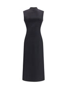 Maison Margiela Sleeveless virgin wool midi Dress - Black
