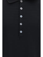 Thom Browne RWB striped short-sleeve Polo - Black