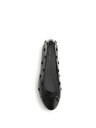 Tory Burch Bunny knot pointed Ballerinas - Perfect Black / Perfect Black